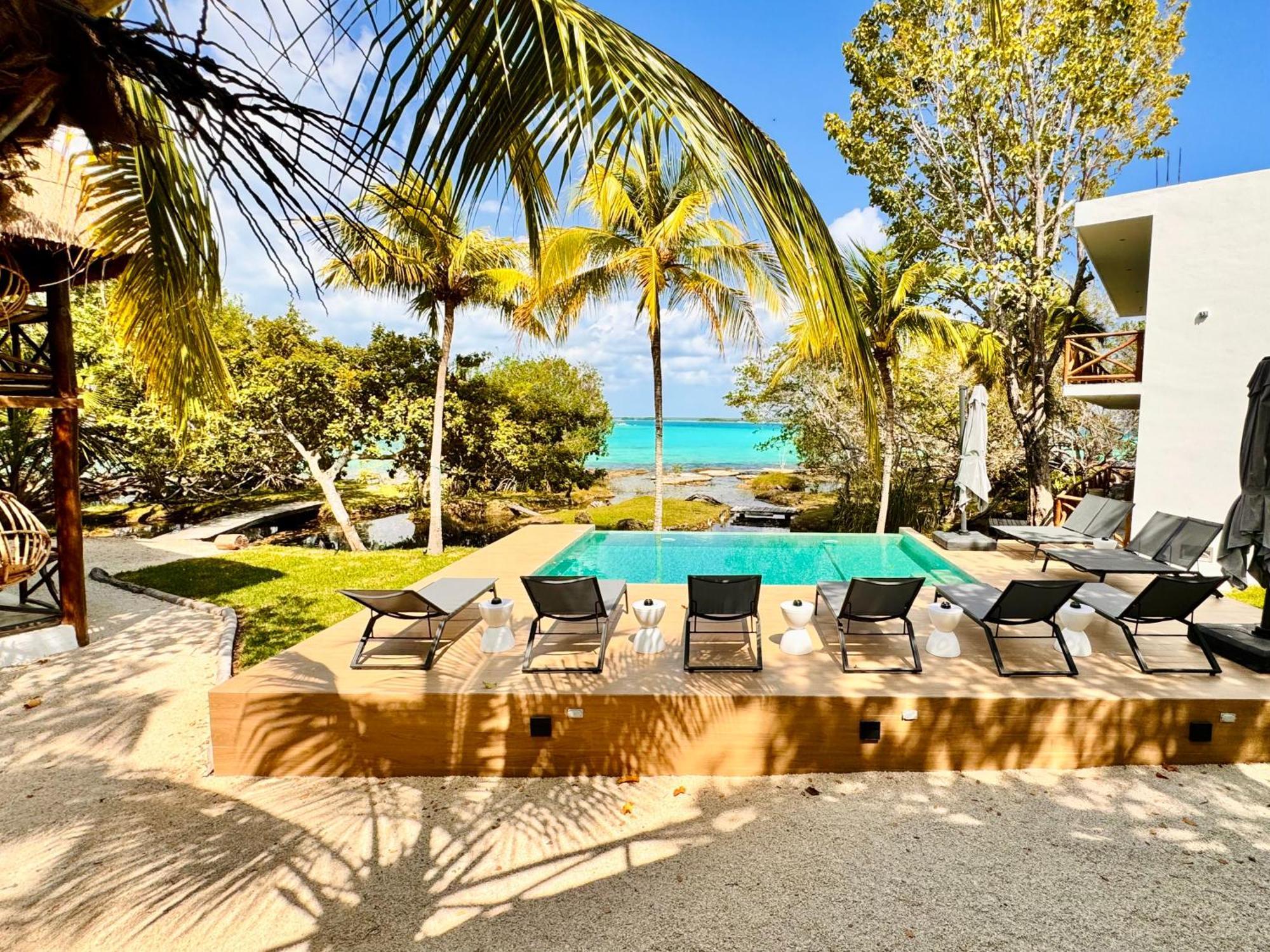 Azulea Bacalar Hotel & Spa - Lagoon Front (Adults Only) 外观 照片