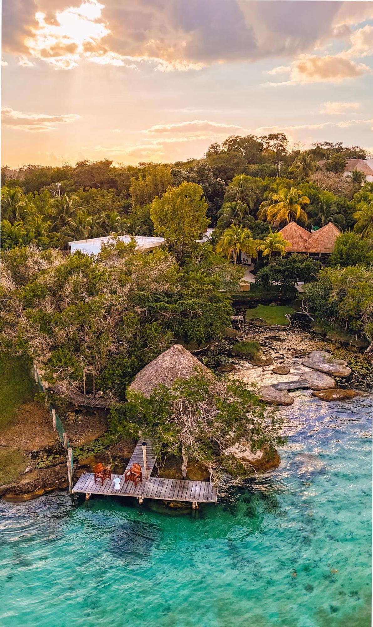 Hotel Azulea Bacalar - Lagoon Front (Adults Only) 外观 照片