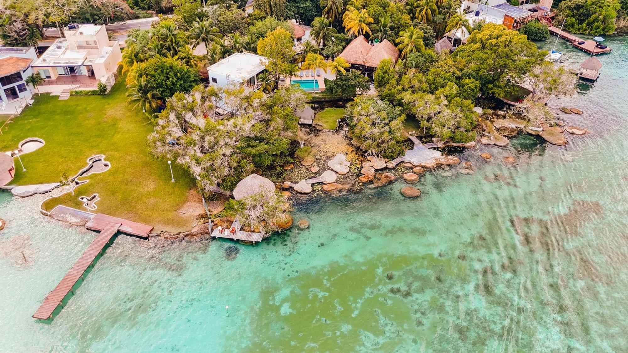 Azulea Bacalar Hotel & Spa - Lagoon Front (Adults Only) 外观 照片