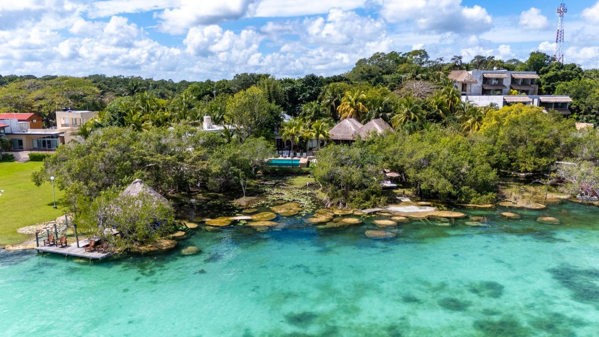 Azulea Bacalar Hotel & Spa - Lagoon Front (Adults Only) 外观 照片